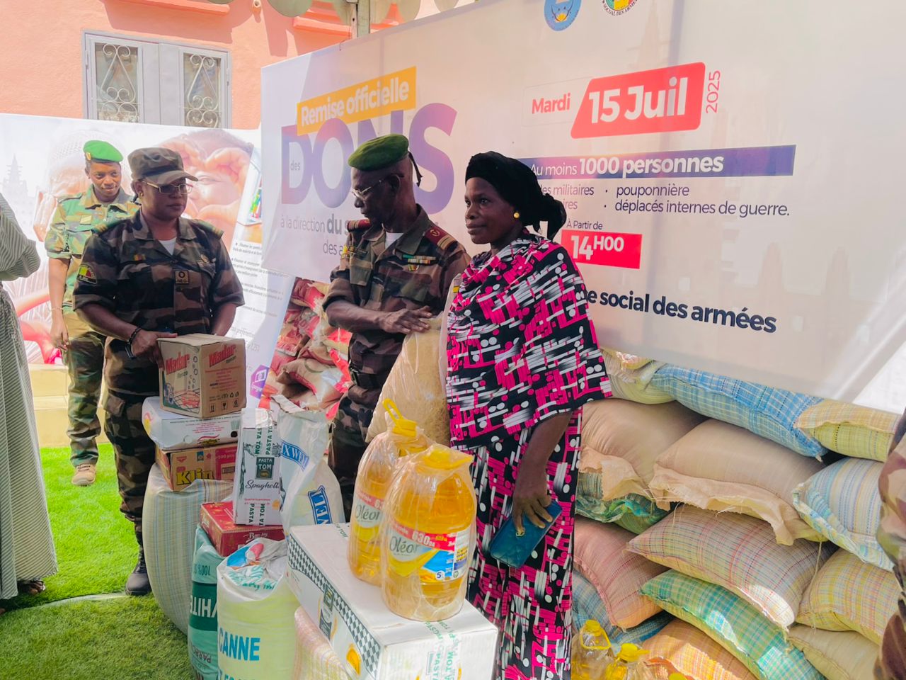 Mamadou Lah tend la main aux familles de militaires : Un geste de solidarité applaudi